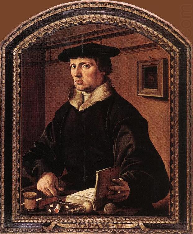 Portrait of Pieter Bicker Gerritsz., Maerten van heemskerck